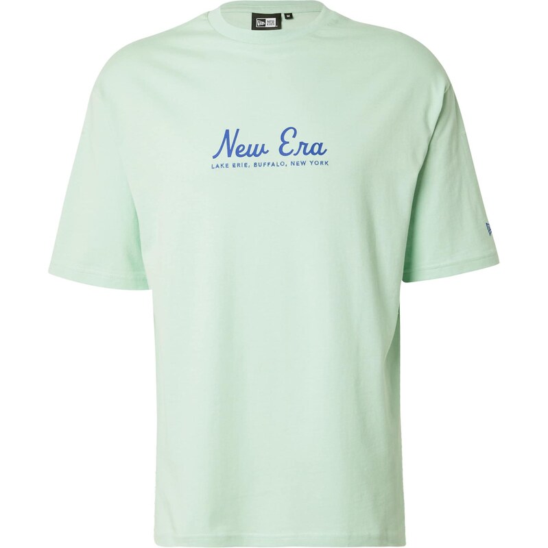 NEW ERA Tričko 'VACATION' tmavě modrá / pastelově zelená / červená