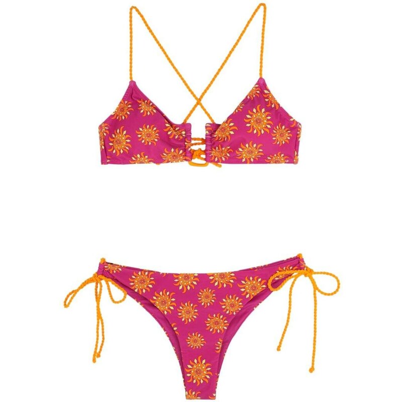 Scalpers Bikiny   fialová / burgundská červeň