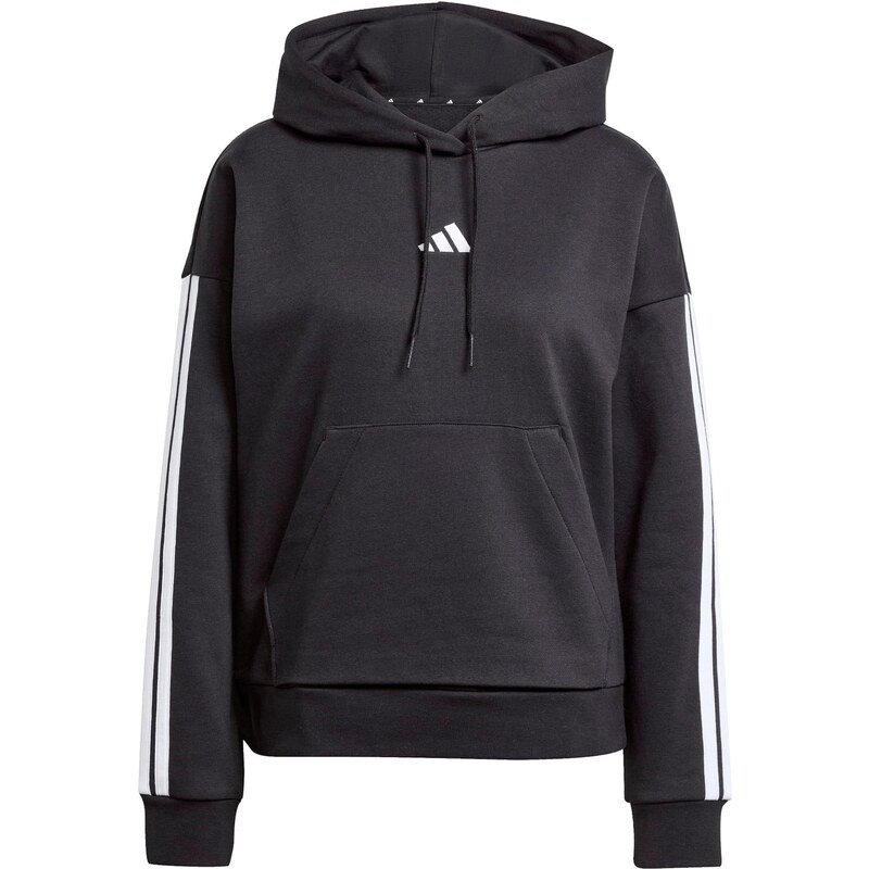 ADIDAS SPORTSWEAR Sportovní mikina černá / bílá