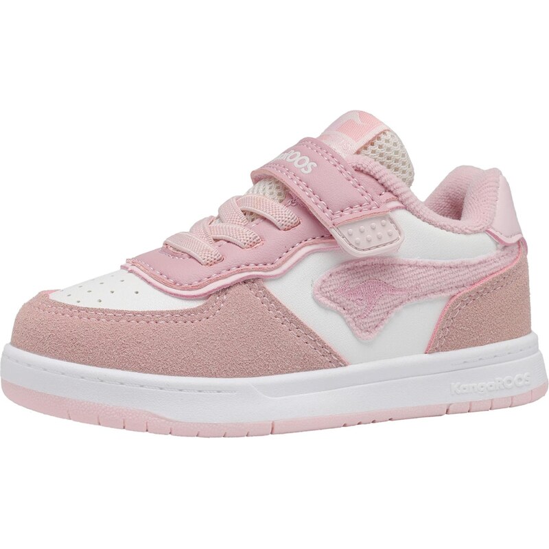 KangaROOS Tenisky Ultralite 2 béžová / růžová / bílá