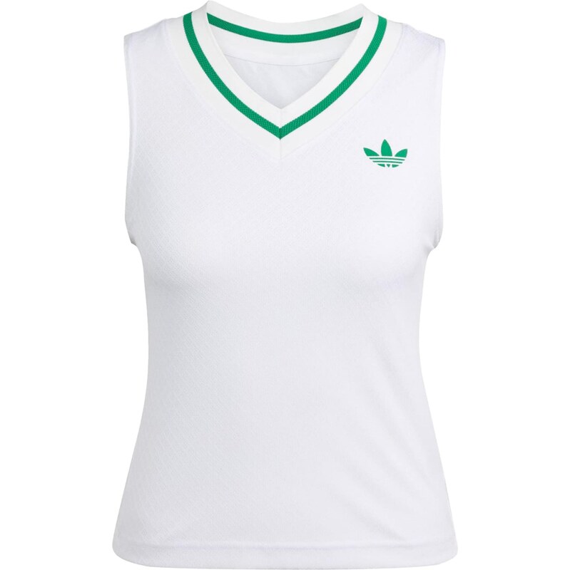 ADIDAS PERFORMANCE Sportovní top Pro zelená / bílá