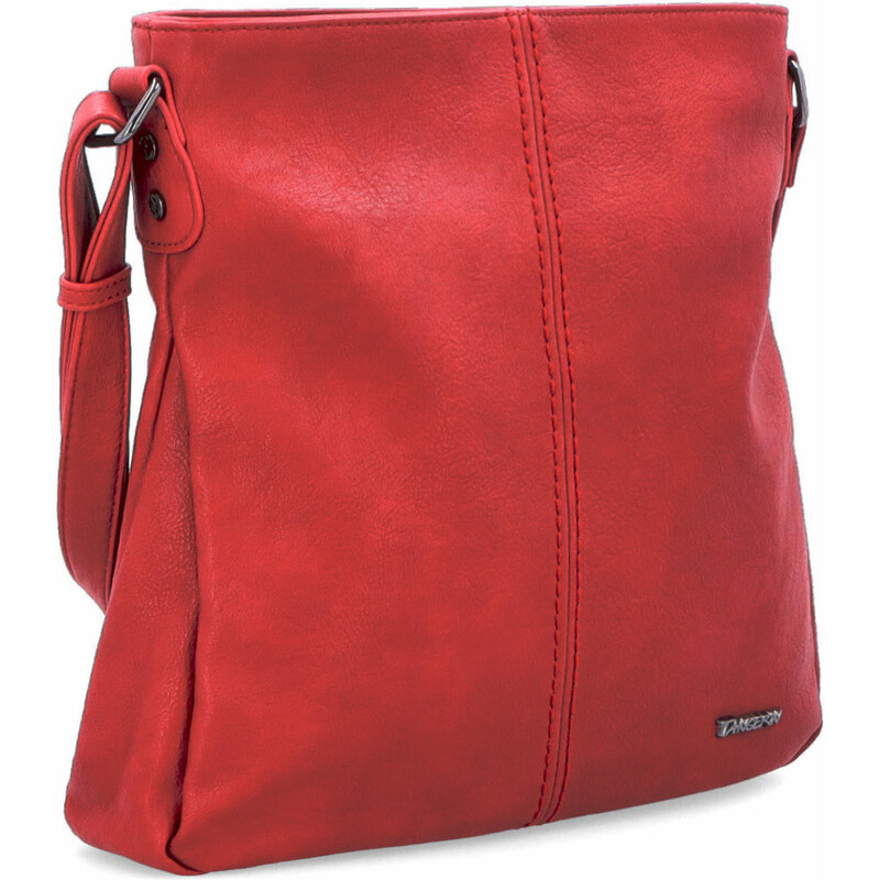 Kabelka ze syntetické kůže crossbody Tangerin červená 8003 CV 106554140