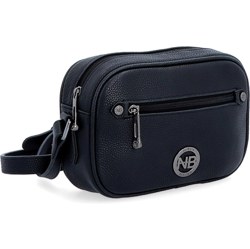 Kožená kabelka crossbody Noelia Bolger černá NB 3014 C