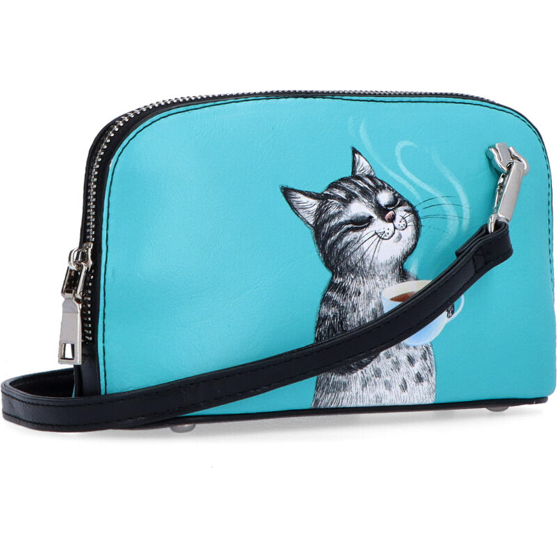 Kabelka ze syntetické kůže crossbody Indee multicolor 9303 03 C