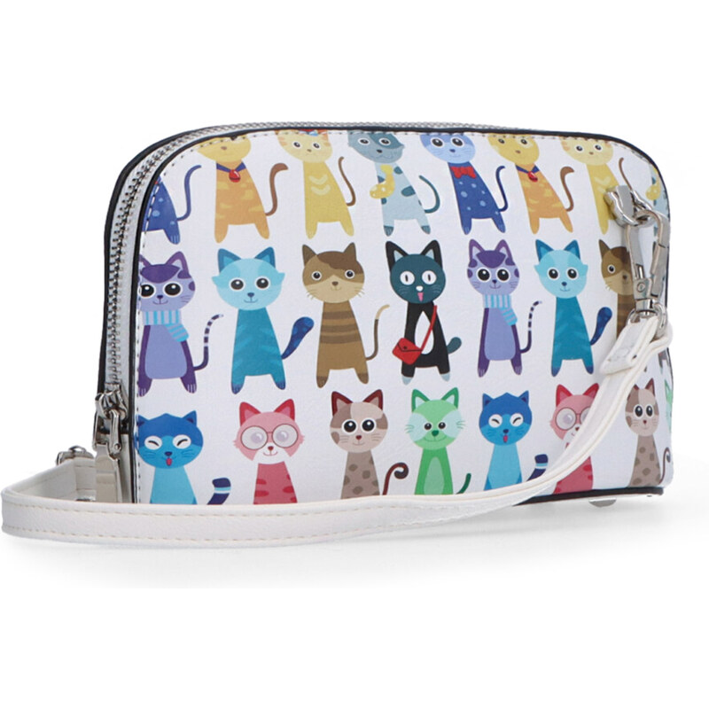 Kabelka ze syntetické kůže crossbody Indee multicolor 9303 04 B 106554971