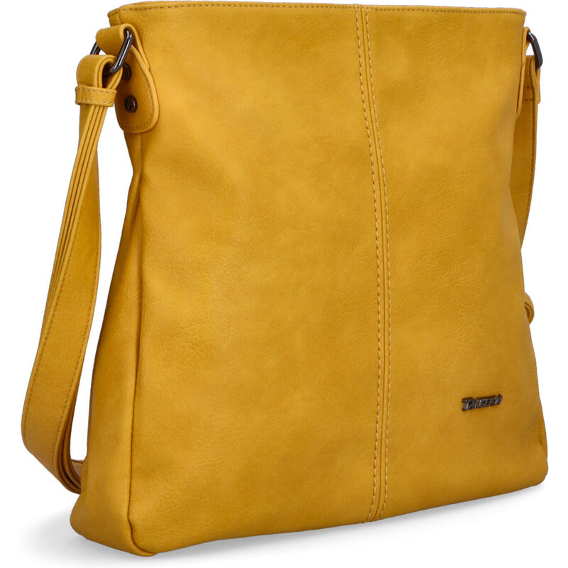 Kabelka ze syntetické kůže crossbody Tangerin žlutá 8003 ZLU 106555012