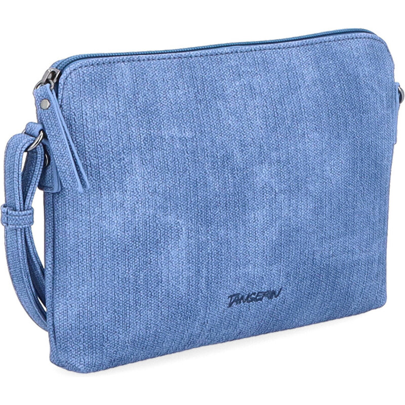 Kabelka ze syntetické kůže crossbody Tangerin modrá 7014 M 106555037