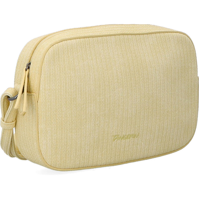 Kabelka ze syntetické kůže crossbody Tangerin žlutá 7009 ZLU 106555056