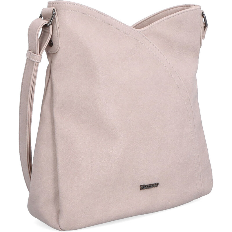 Kabelka ze syntetické kůže crossbody Tangerin růžová 8023 LI 106554240
