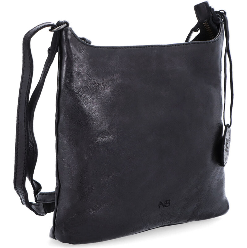 Kožená kabelka crossbody Noelia Bolger černá NB 2404 C