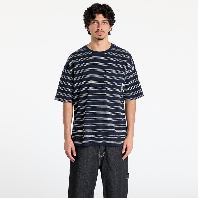 Tričko Calvin Klein Jeans Short Sleeve Stripe Relaxed Tee Night