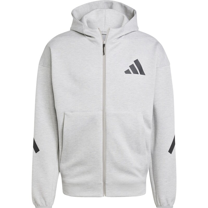 ADIDAS SPORTSWEAR Sportovní mikina Z.N.E. šedá / černá