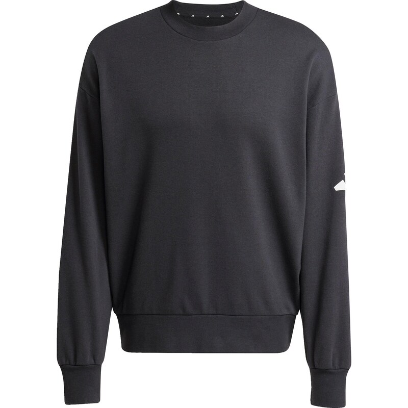 ADIDAS SPORTSWEAR Sportovní mikina 'Essentials' černá / bílá