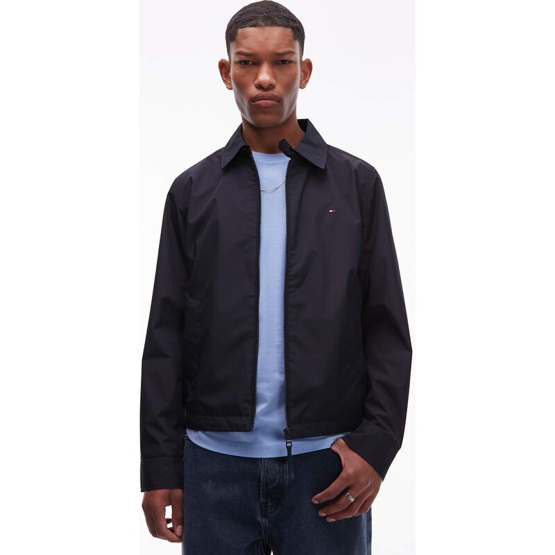Tommy Hilfiger packable zip up jacket in navy