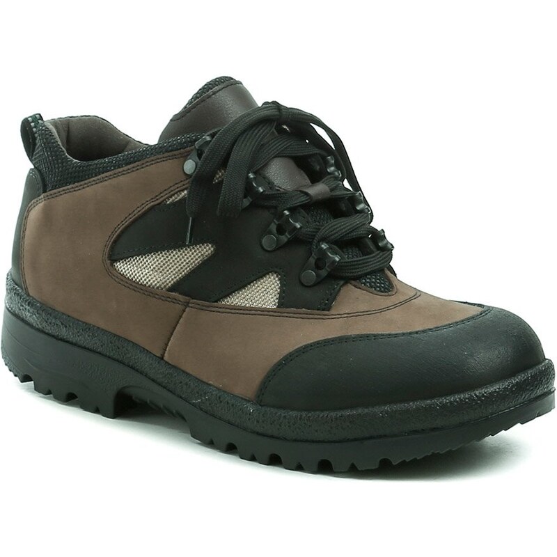 LiveX Zlín Livex 245 hnědé pánské nadměrné polobotky