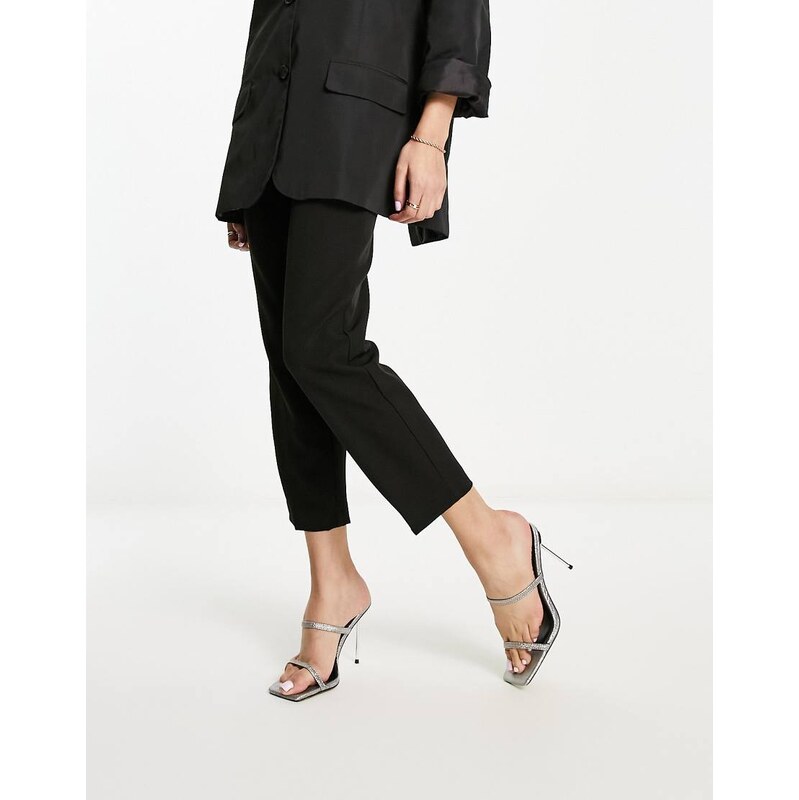 Miss Selfridge cigarette trouser in black