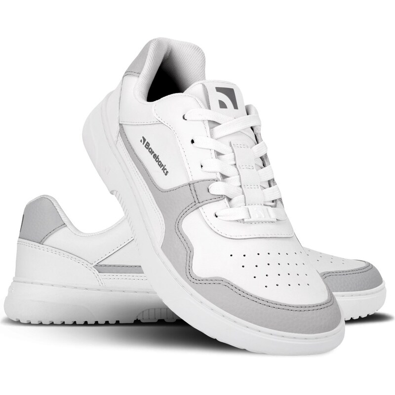 Be Lenka Barefoot tenisky Barebarics Zing - White & Light Grey