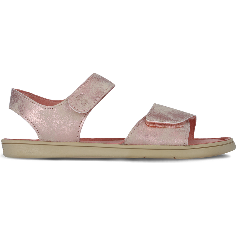 Dětské barefoot sandály Be Lenka Miami Junior - Coral Sparkle