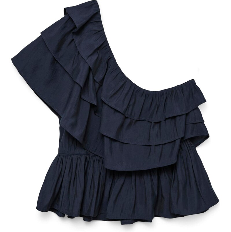 Vero Moda Petite Top VMLUCA noční modrá 106916784