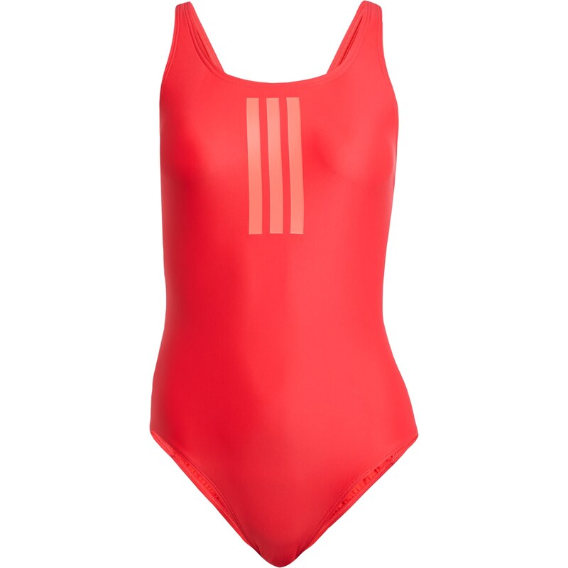 ADIDAS PERFORMANCE Sportovní plavky 3-Stripes V-Back červená / 106294360