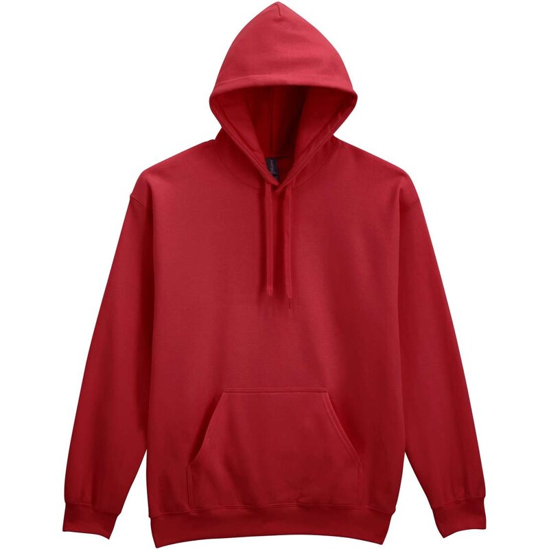 Gildan Unisex mikina s kapucí Midweight –