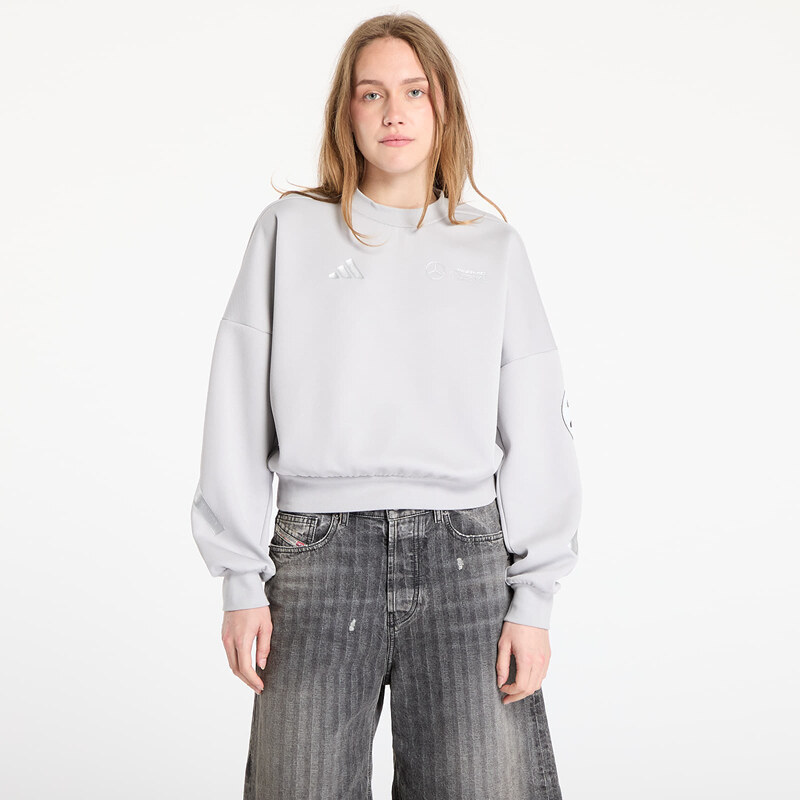 adidas Performance Mikina adidas x Mercedes AMG Silver Sweatshirt Grey 106601253