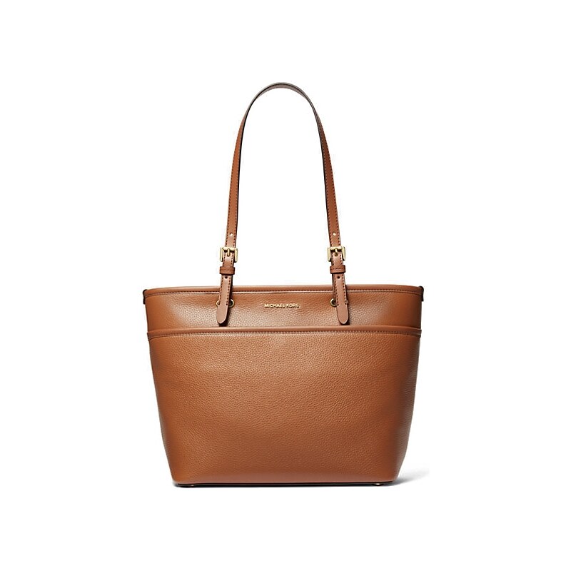 Michael Kors Winston medium tote kožená kabelka hnědá