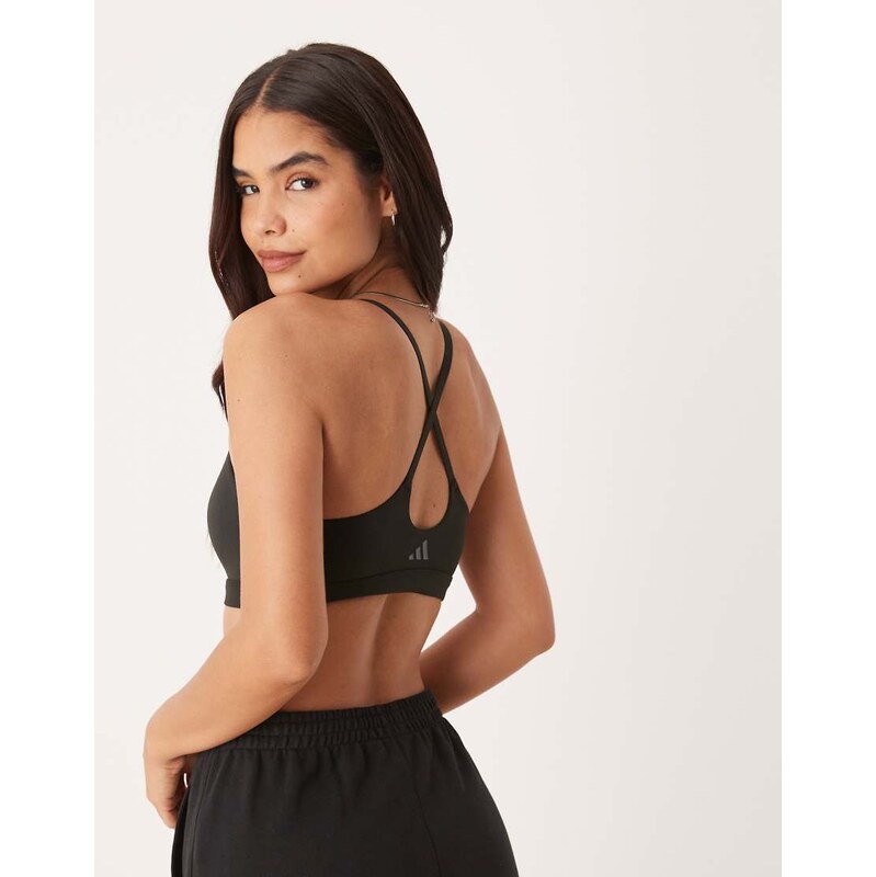 adidas performance adidas Training All Me light support sports bra in 106605766