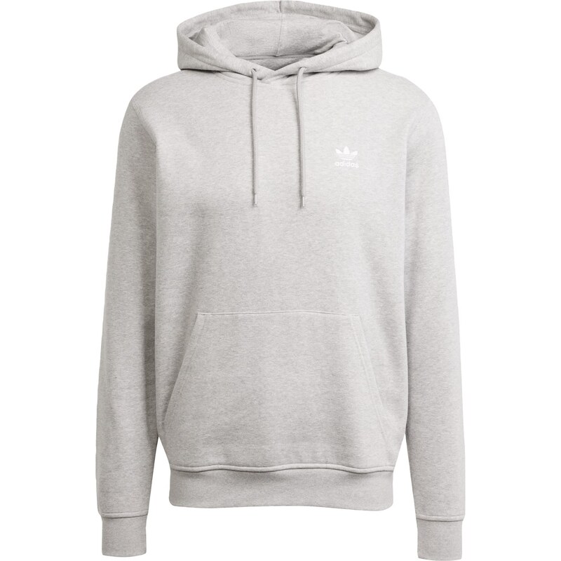 ADIDAS ORIGINALS Mikina Essentials šedý melír / bílá