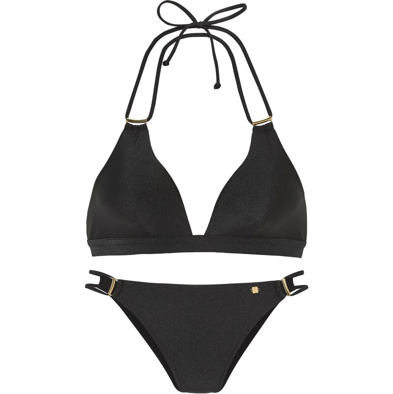 JETTE Bikiny zlatá / černá
