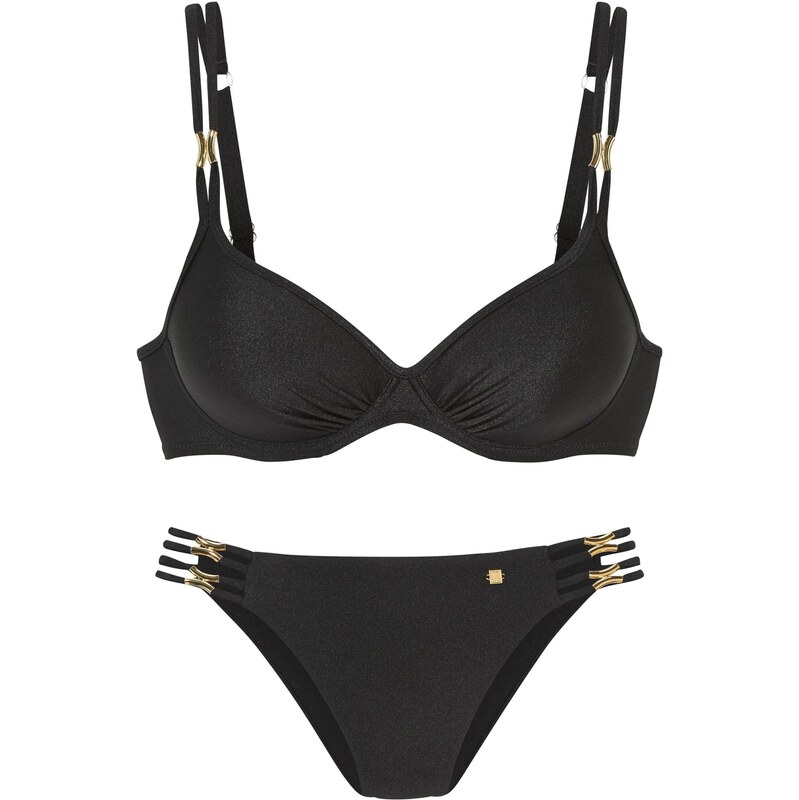 JETTE Bikiny zlatá / černá 107407347