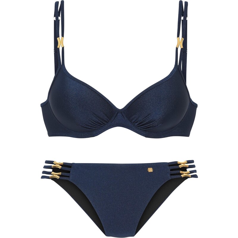 JETTE Bikiny marine modrá