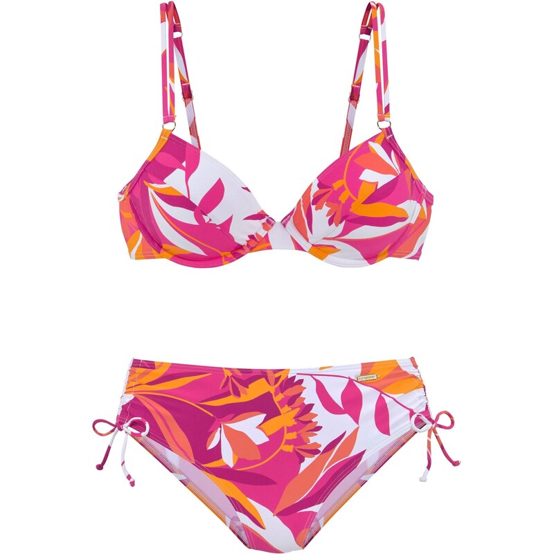 SUNSEEKER Bikiny oranžová / malinová