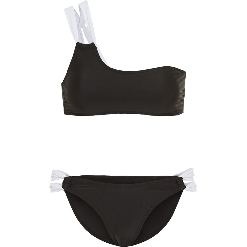 LSCN by LASCANA Bikiny černá / bílá