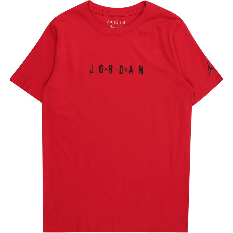 Jordan Tričko červená / černá