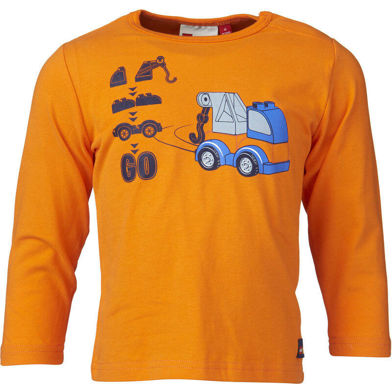 LEGO wear Chlapecké tričko s autem Tod 603 - oranžové