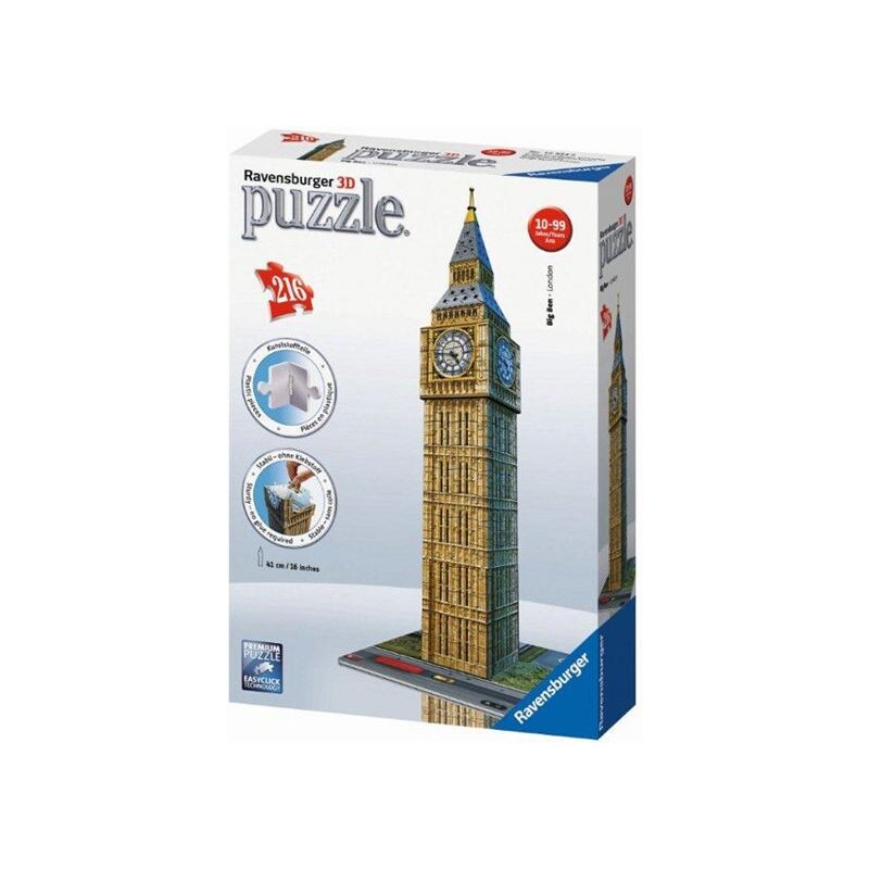 Ravensburger Puzzle Big Ben Londýn 216 dílků