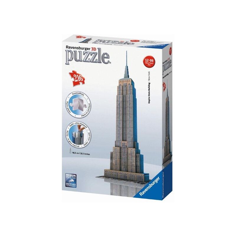 Ravensburger Puzzle Empire State Building 3D 216 dílků