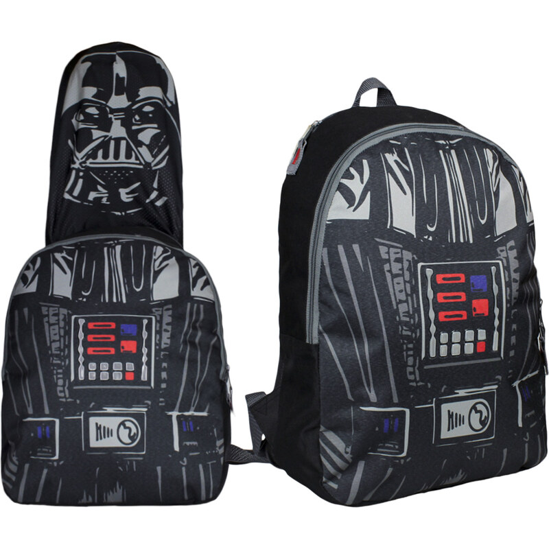 Disney Brand Chlapecký batoh s maskou Star Wars - černý