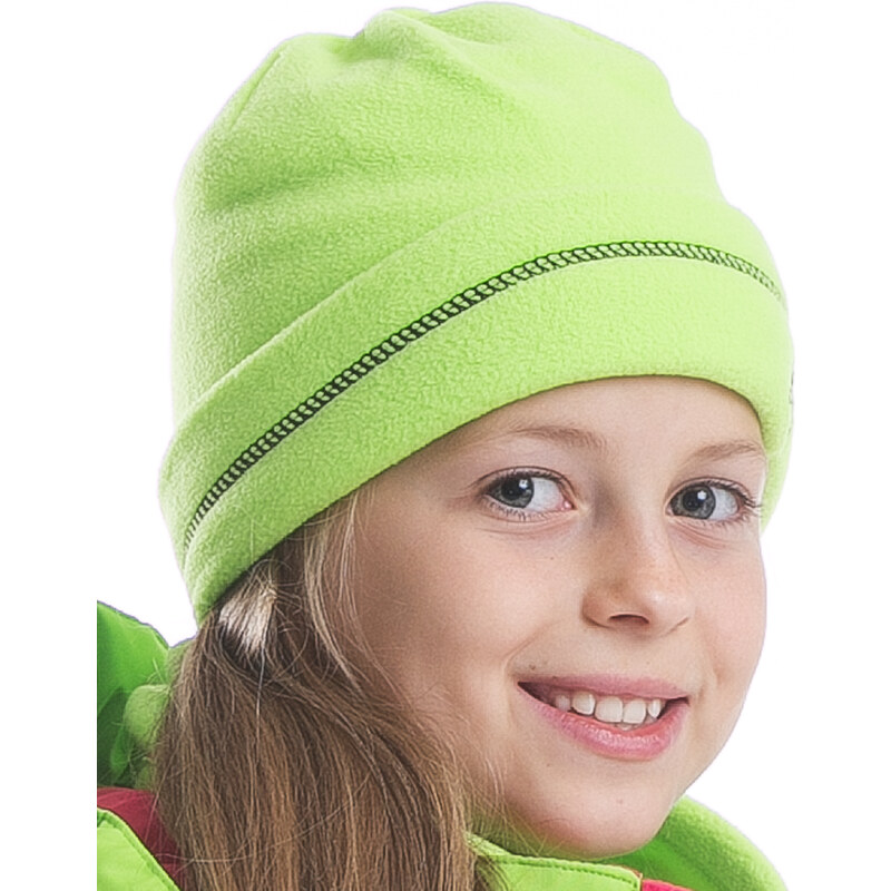 ALPINE PRO Dětská zimní čepice Sparandio - zelená