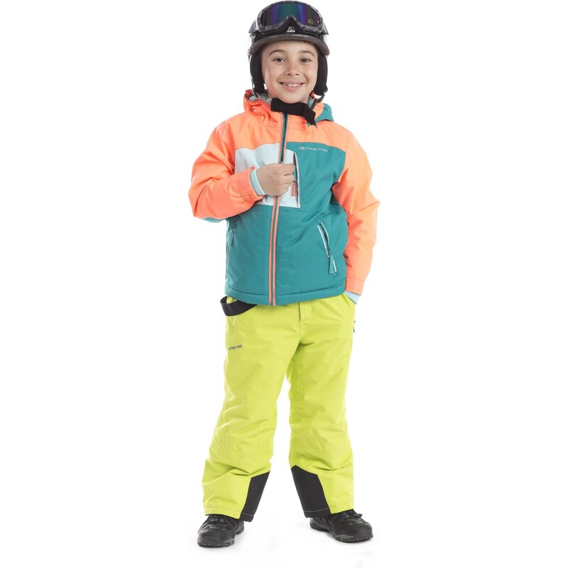 ALPINE PRO Chlapecká zimní bunda Clearco - barevná