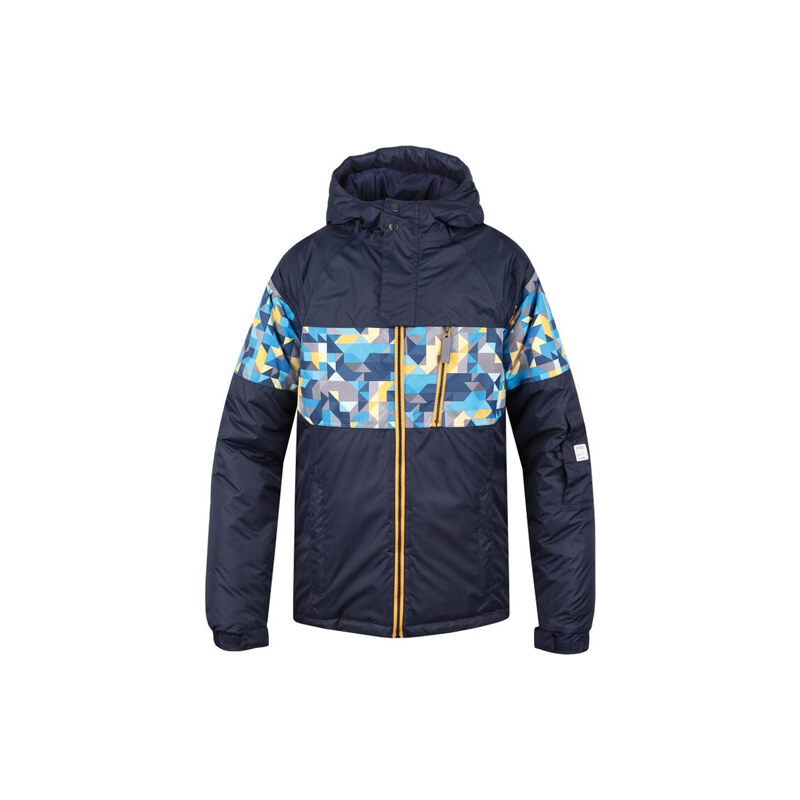 LOAP Chlapecká juniorská lyžařská bunda Aras - tmavě modrá