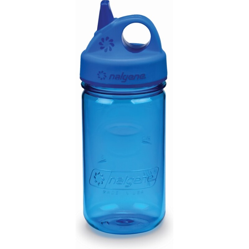 Nalgene Grip-n-Gulp Bottle Blue 350 ml