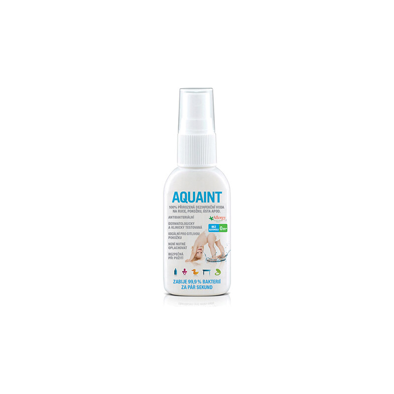 Aquaint 100% přirozená desinfekční voda 50ml