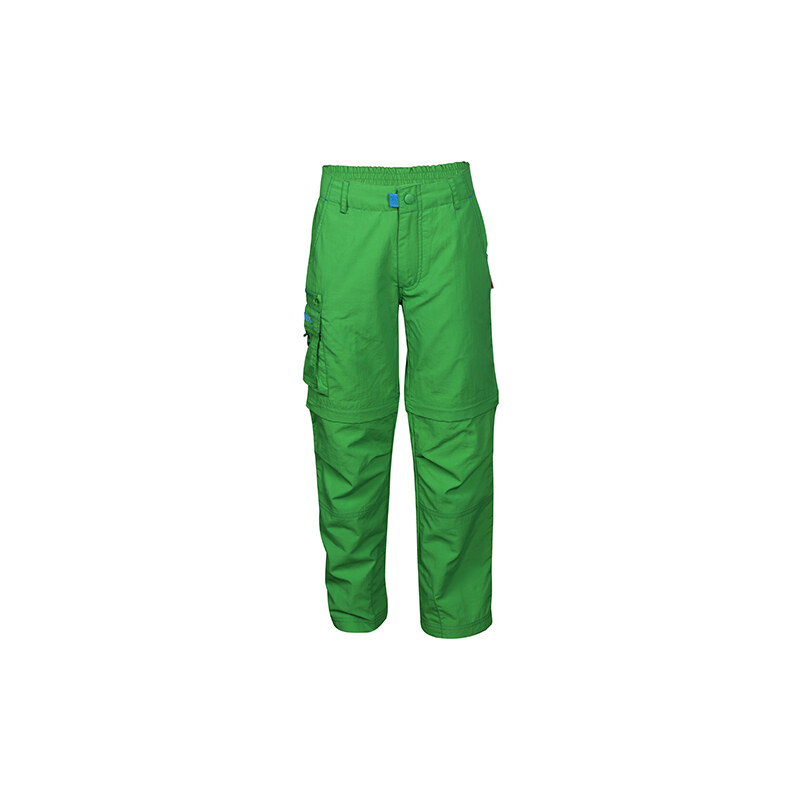Trollkids Dětské outdoorové kalhoty Oppland - zelené