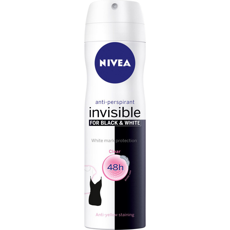 NIVEA Invisible for Black&White Clear deospray 150ml