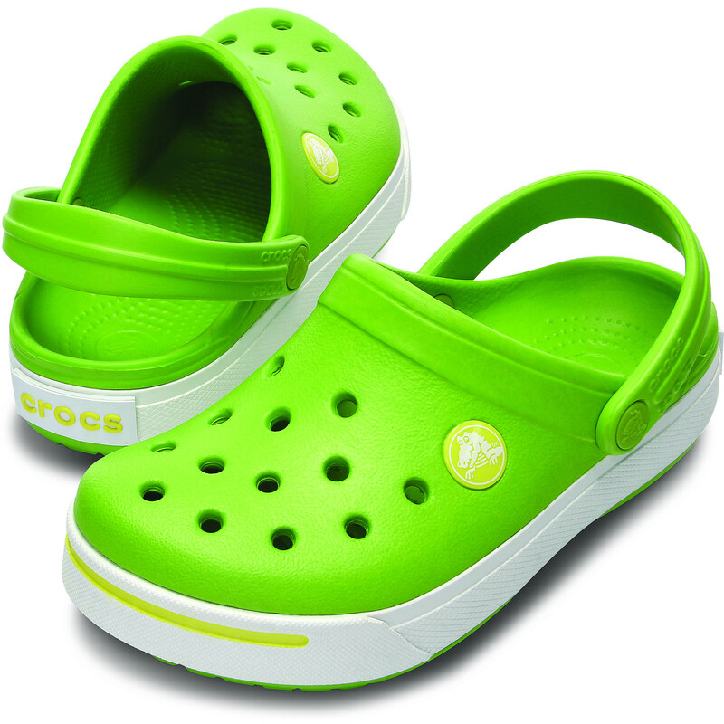 Crocs Dětské sandály Crocband II - zelené