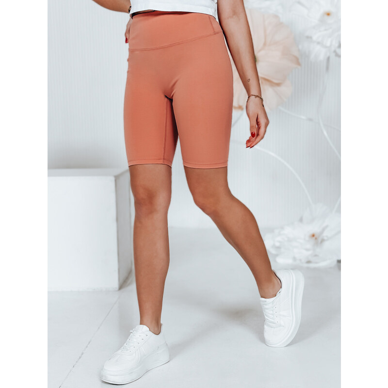 BASIC Oranžové dámské biker shorts LOVIFIT Oranžová