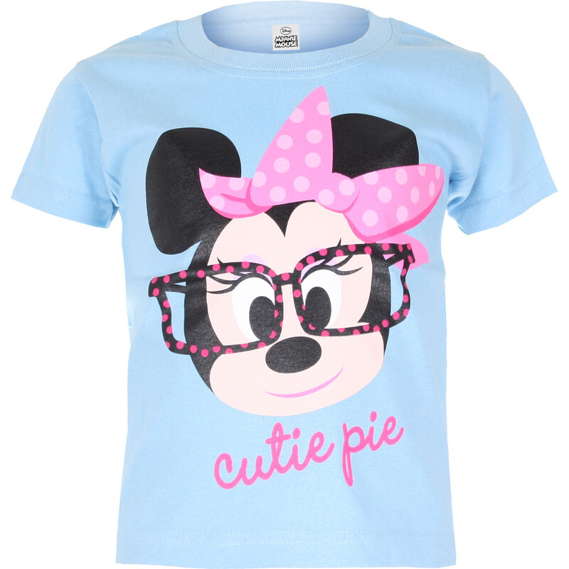Character Club Dívčí modré tričko s Minnie
