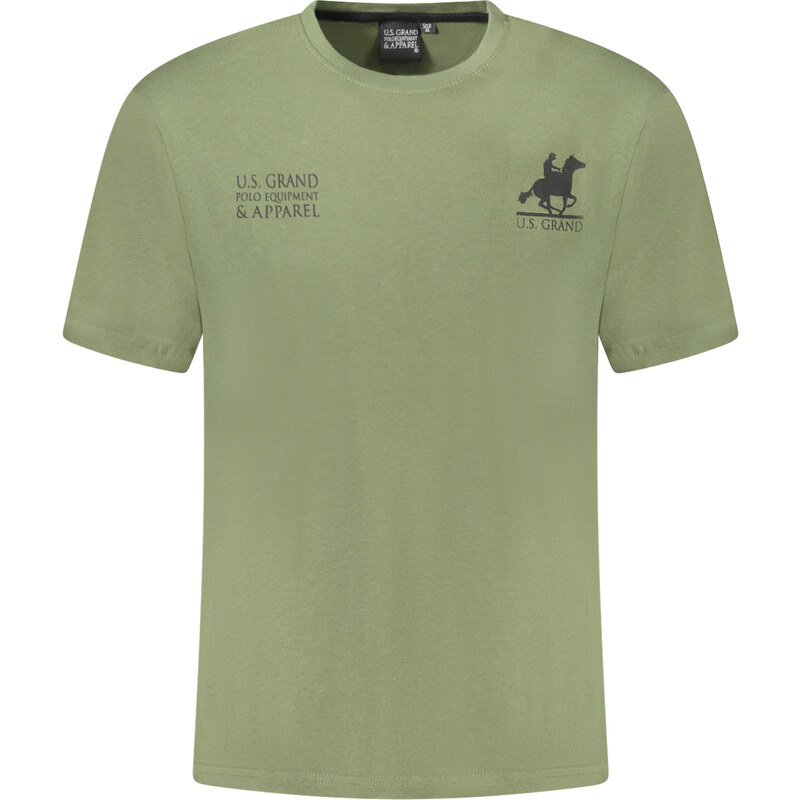 U.S. GRAND Pánské zelené triko US Grand Polo